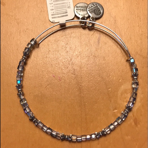 Alex and Ani Jewelry - ❌SOLD❌ Alex & Ani Swarovski Crystal Beaded Bangle